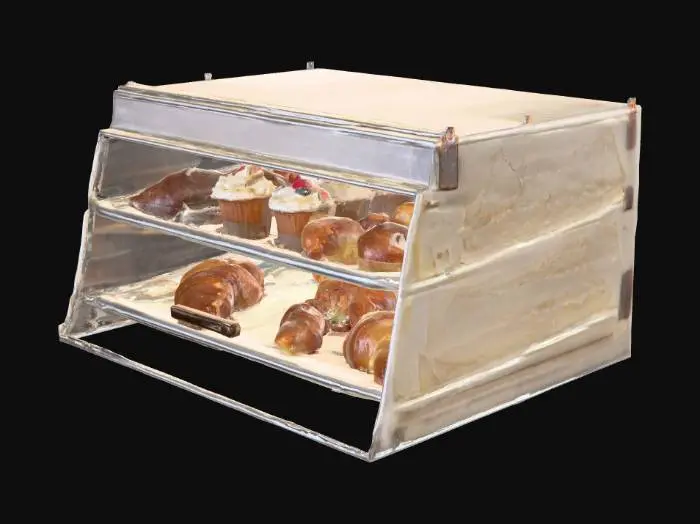 3D model for Bakery Display Case