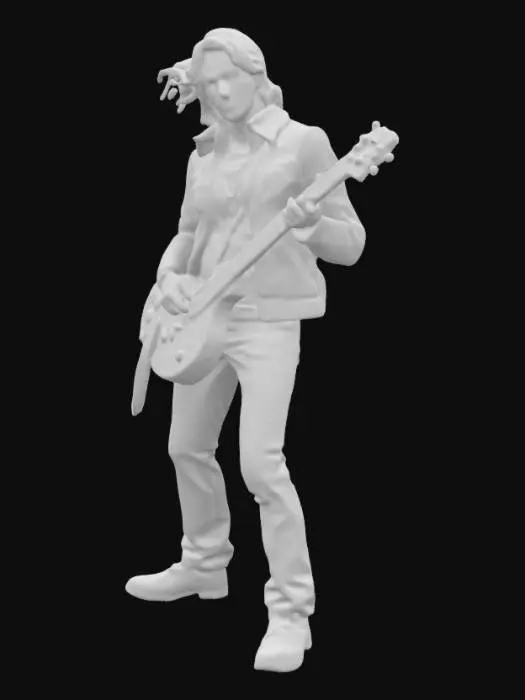3D model for guitarist