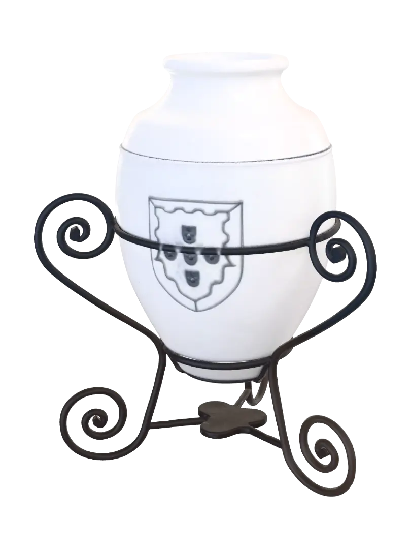 vaso Portugues Militar - Urn 3D model, vytvořený pomocí AI
