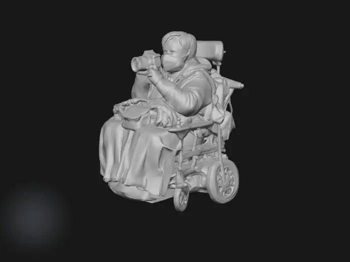 3D model for Photographer in Motion