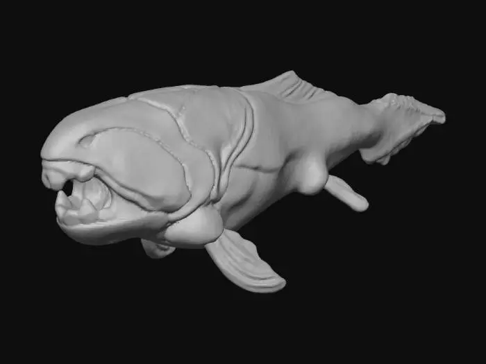 3D model for Prehistoric Predator dunkleosteus