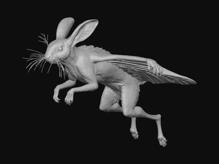 3D model for Winged Hopper