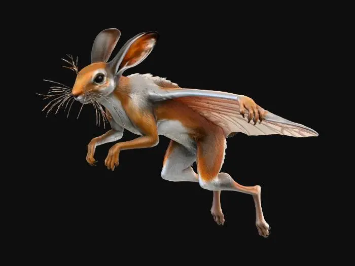 3D model for Winged Hopper