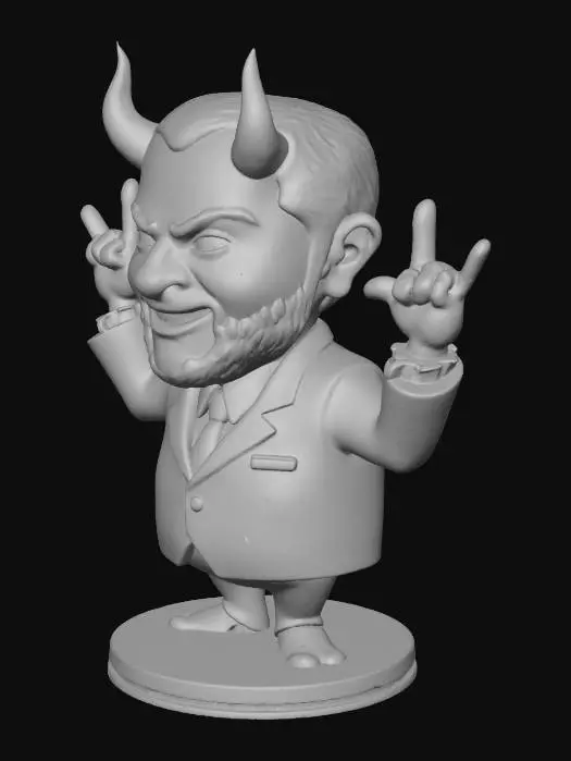 3D model for Devil in a Suit