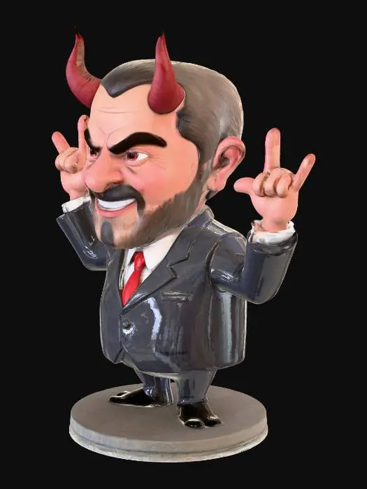 3D model for Devil in a Suit