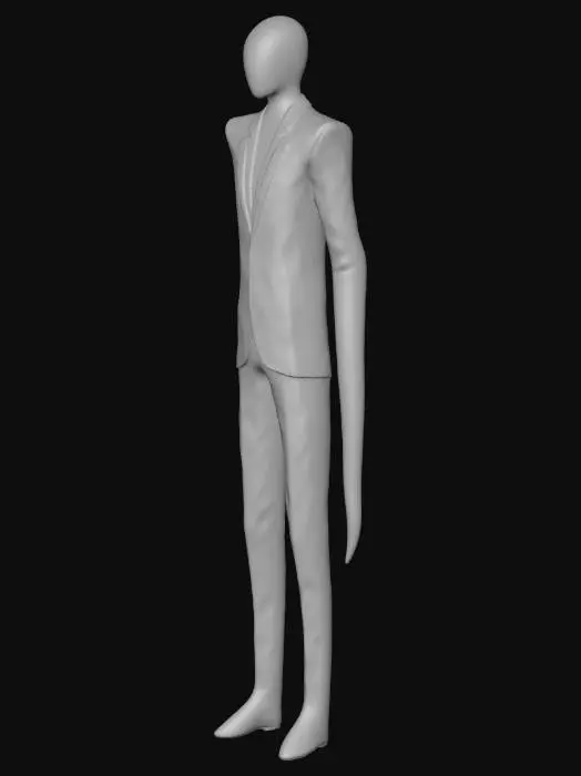 3D model for Tall Figure in the Fog