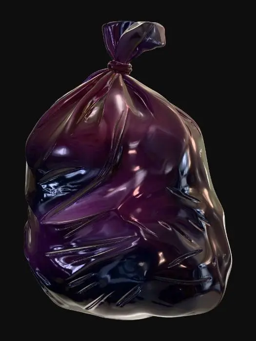 3D model for trash bag