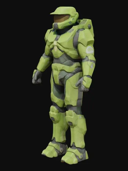 3D model for Spartan Warrior
