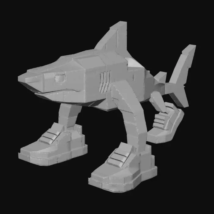 3D model for Walkin' Shark
