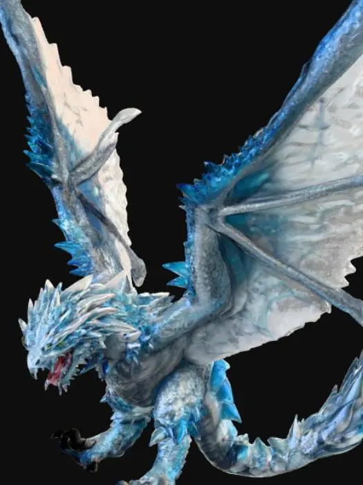 3D model for Azure Wyvern