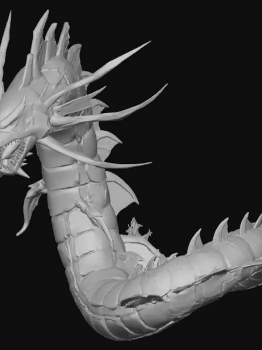 3D model for Cyberpunk gyarados