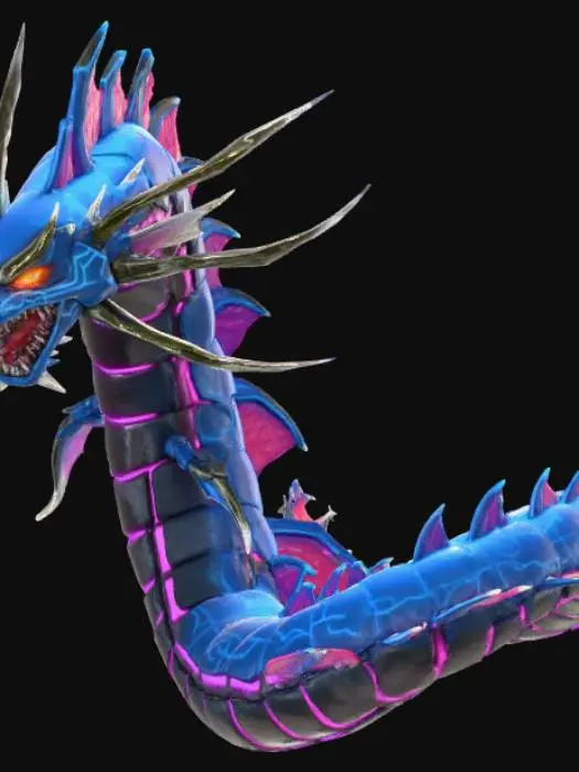 3D model for Cyberpunk gyarados