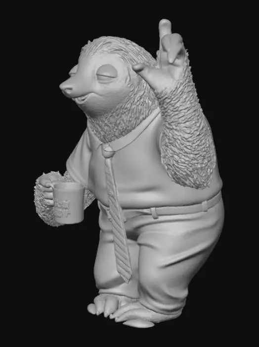 3D model for Sloth at the Office