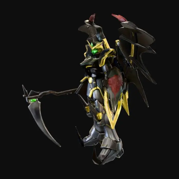 3D model for Death syth gundam from gundam wing
