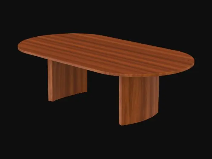 3D model for Oval Conference Table