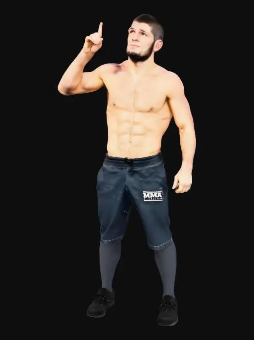 3D model for Champion's Gesture