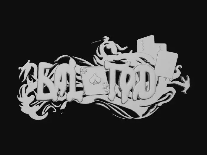 3D model for Card Showdown