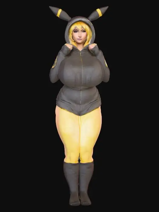 3D model for Umbreon Costume Cosplay
