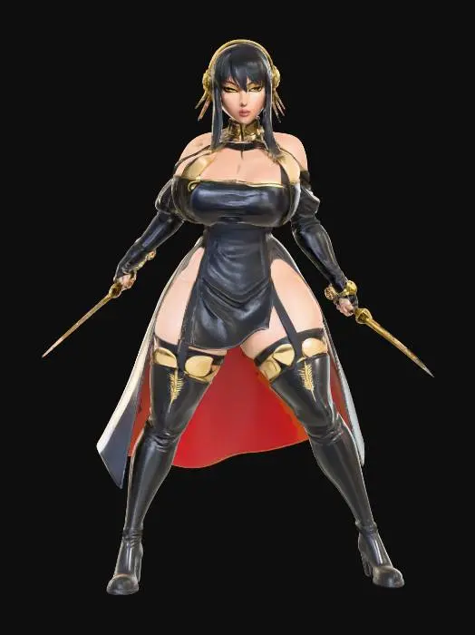 3D model for Yor Forger Assassin's Elegance