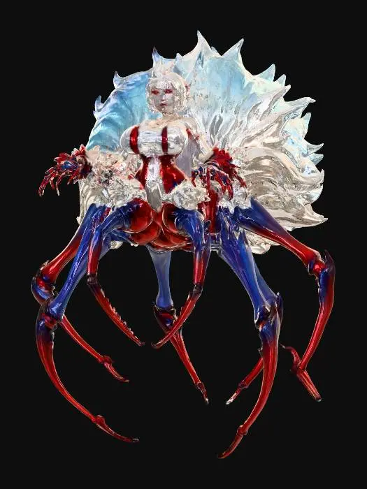 3D model for Forest Spider Queen, #Halloween2025#