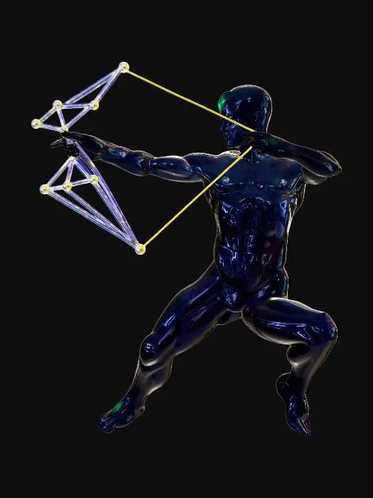 3D model for crystal titan archer