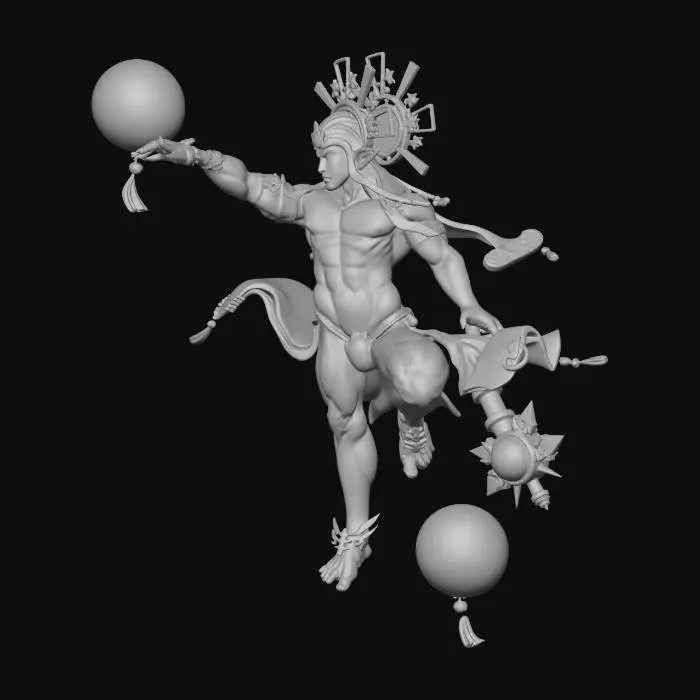 3D model for Celestial Conjuror