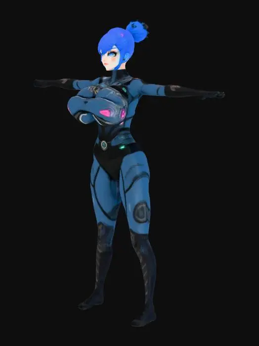 3D model for Meshy_AI_Anime_Character_in_Wh_0125032802_texture