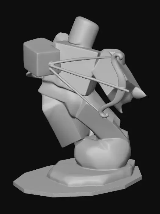 3D model for Statue of Judgment