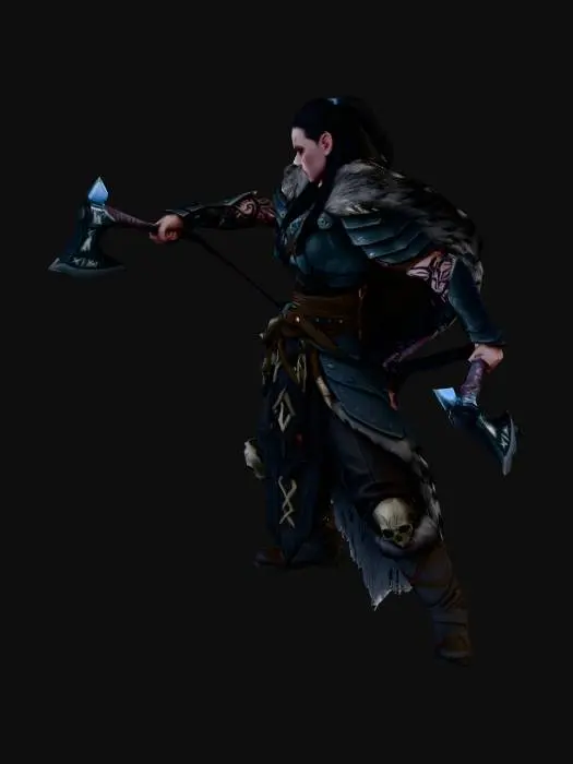 3D model for Valkyrie of Frostbound Valor