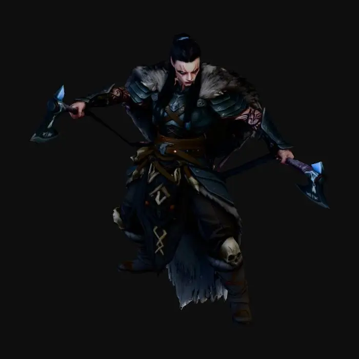 3D model for Valkyrie of Frostbound Valor