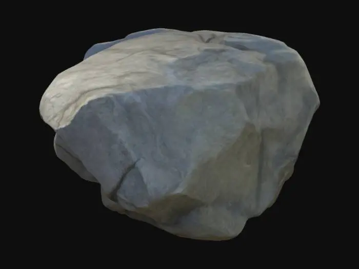 3D model for stone from survival game