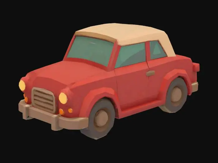 3D model for Retro Ride