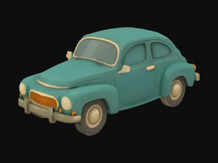 3D model for Retro Ride