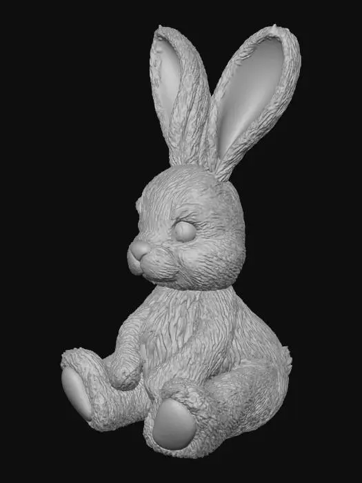 3D model for Cuddly Bunny