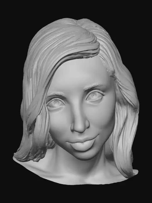 3D model for Unidentified Portrait 1