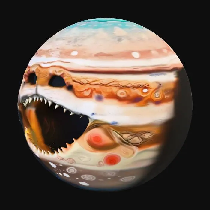 3D model for Jupiter