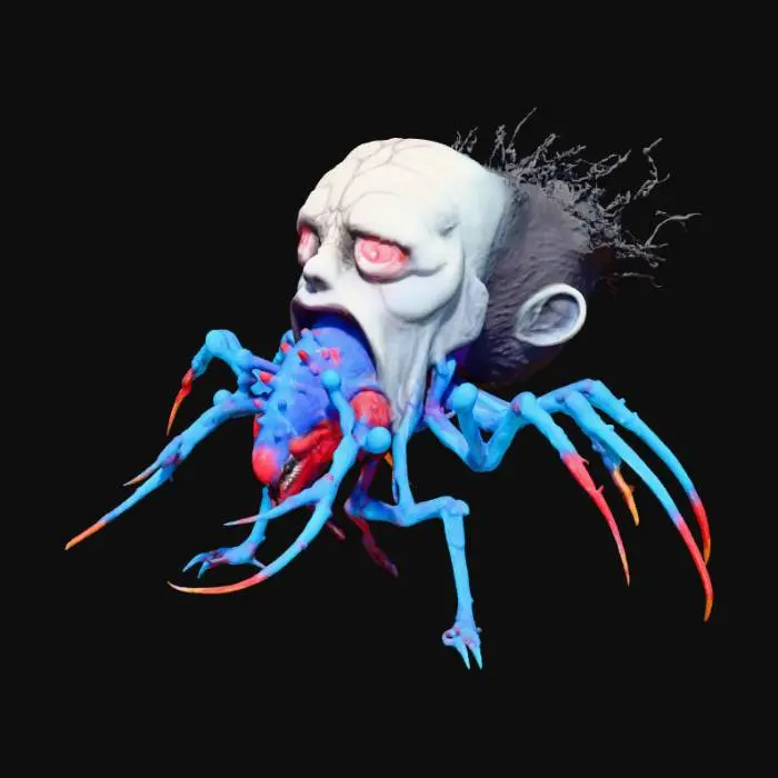 3D model for Demonic Head Crab