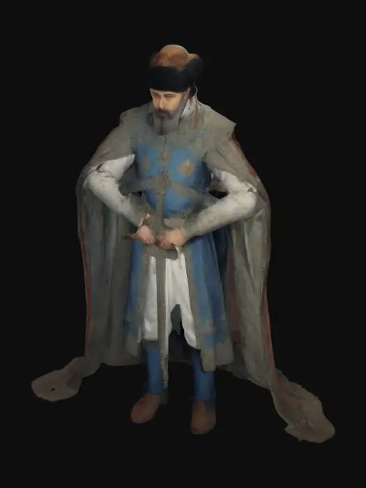 3D model for fatih sultan mehmet
