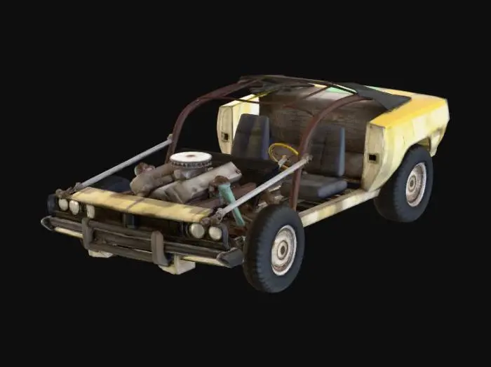 3D model for Junker half life car