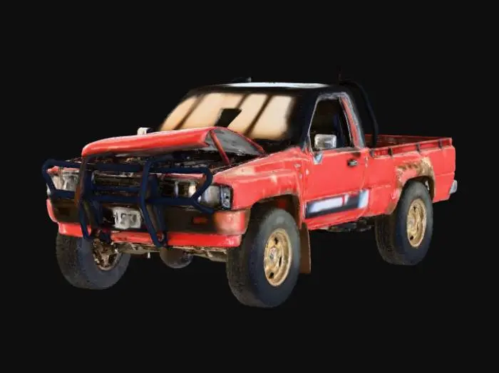 3D model for [TopGear] Toyota hilux
