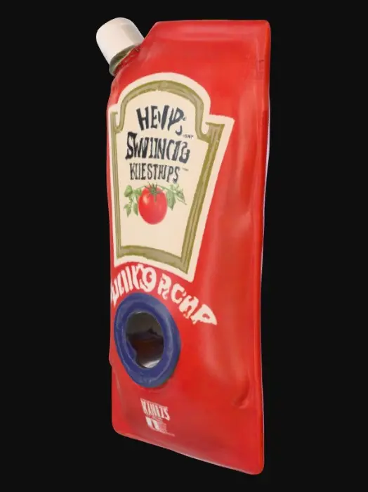 3D model for Ketchup Swing Pack