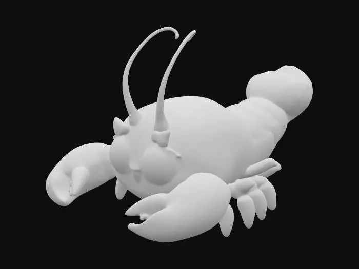3D model for Bubble Lobster Princess