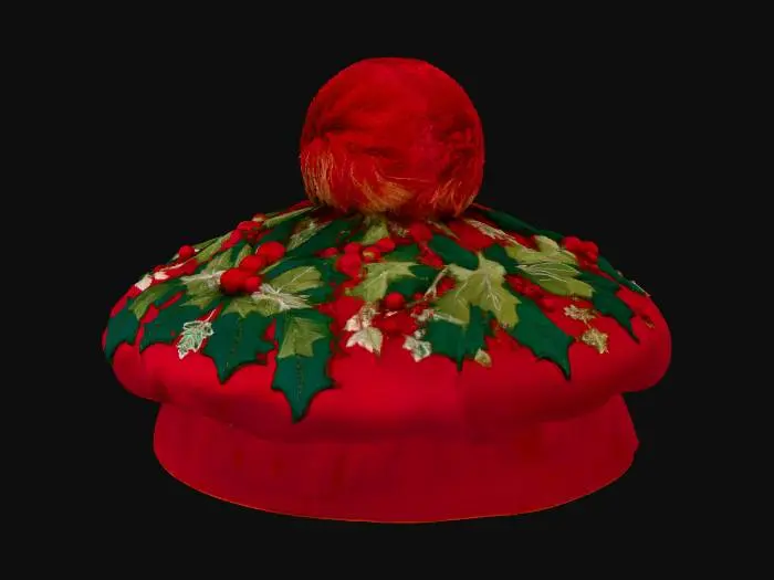 3D model for Holly Berry Beret