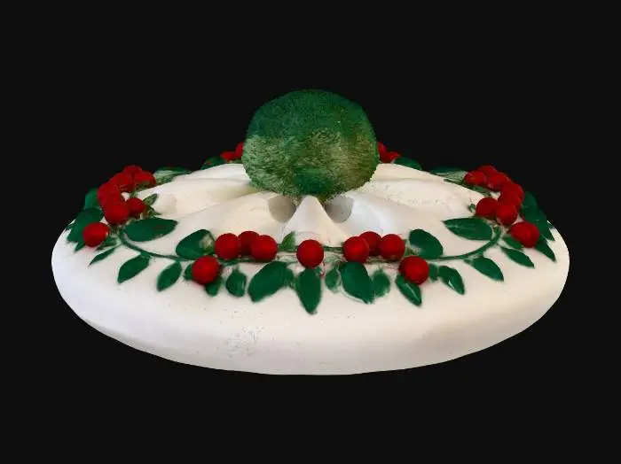 3D model for Festive Beret.