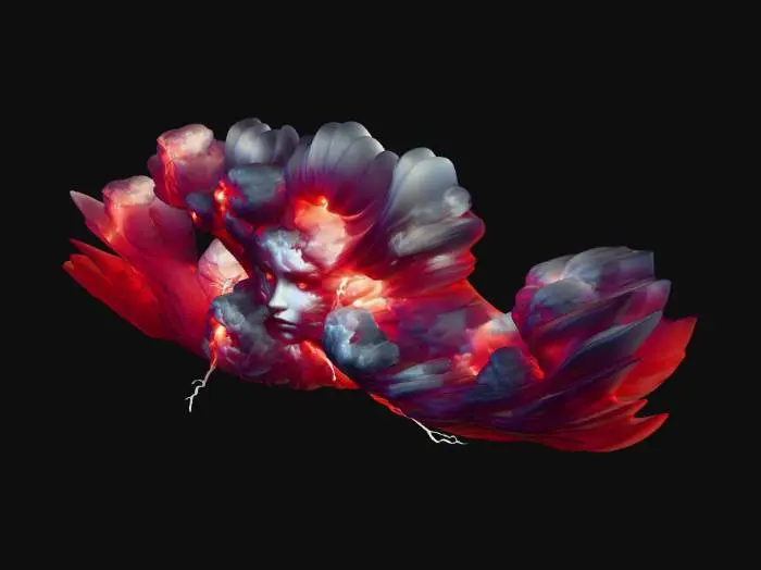 3D model for Blood Red Thunder Mother Nature