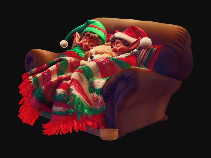 3D model for Sleepy Elves Puppy 4