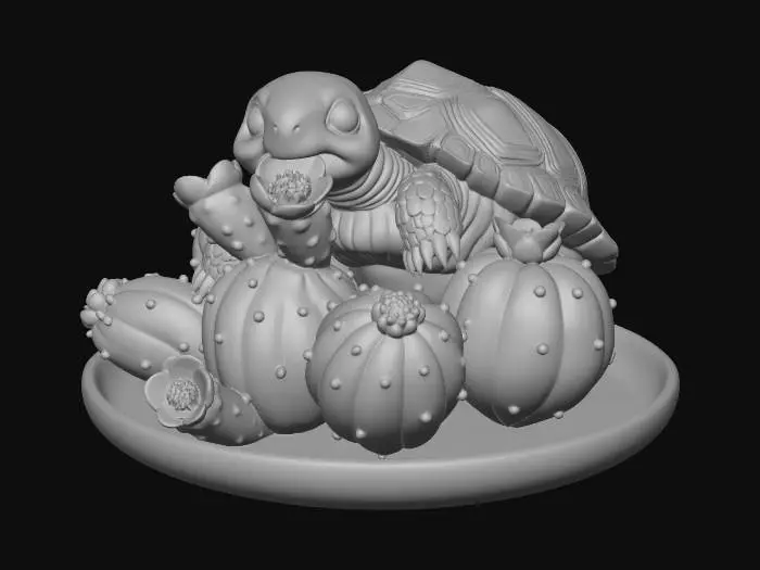 3D model for Tortoise Prickly Pear 6