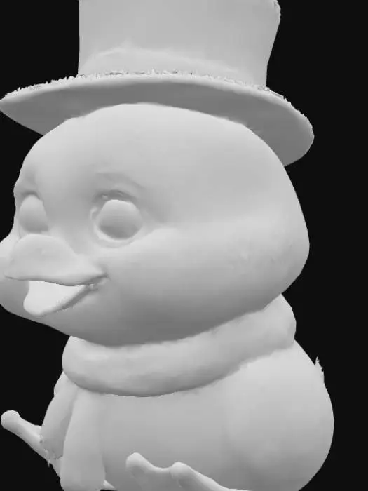 3D model for Winter Duckling