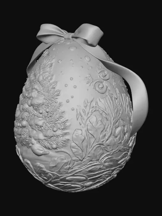 3D model for Evergreen Ornament