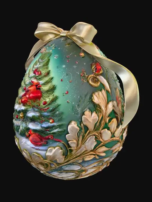 3D model for Evergreen Ornament